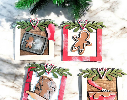 Gingerbread Baking Ornaments